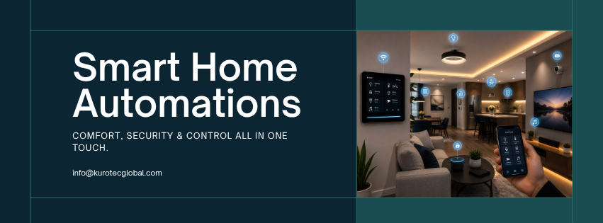 Home Automation in Trichy – Smart Living Solutions by Kurotec Global,Smart Home Automation in Trichy | Smart Living by Kurotec Global
