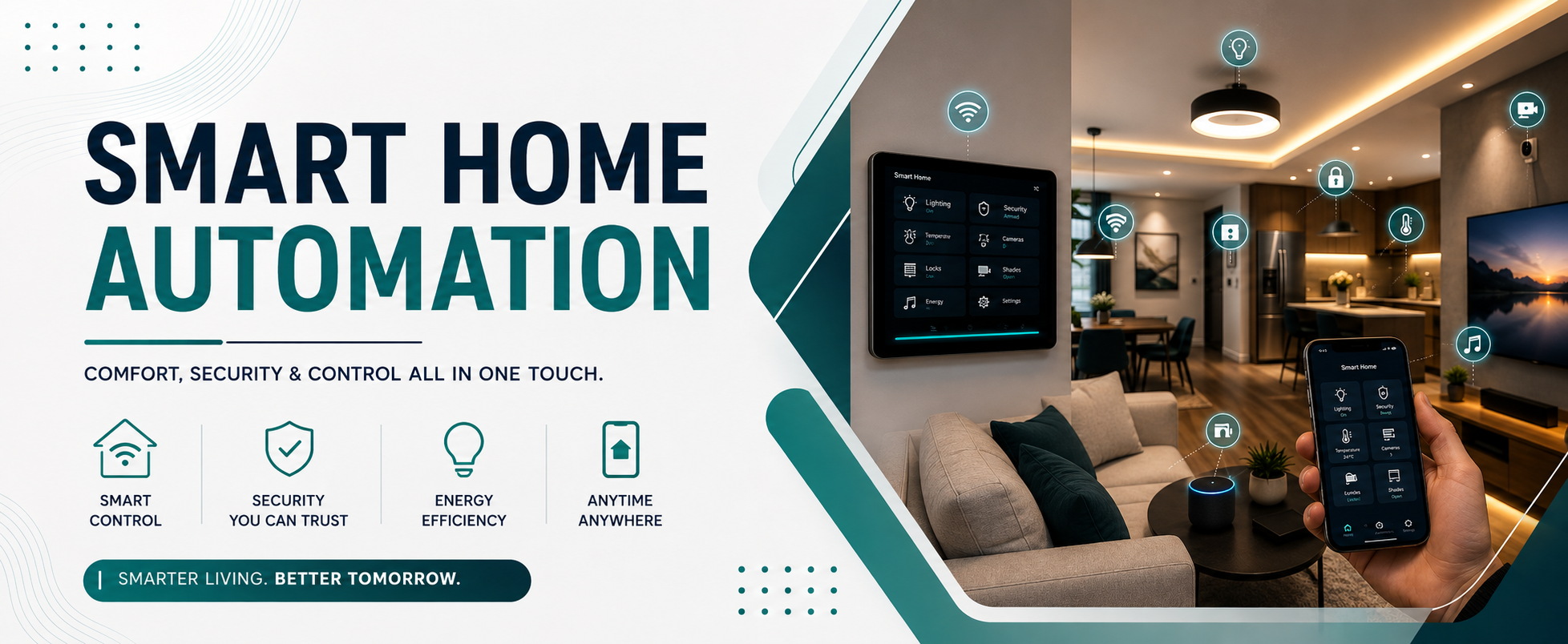 Home Automation in Trichy – Smart Living Solutions by Kurotec Global,Smart Home Automation in Trichy | Smart Living by Kurotec Global